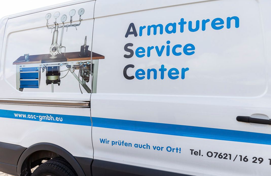 Referenzen von ASC GmbH - Industrie Armaturen Service Center in Wittlingen